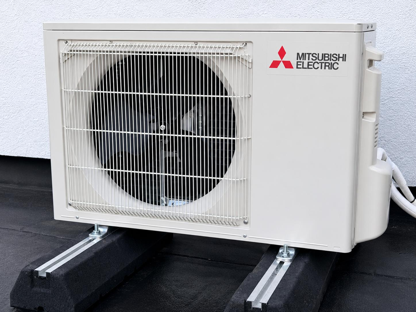Mitsubishi Electric buitenunit van Areb-Techniek
